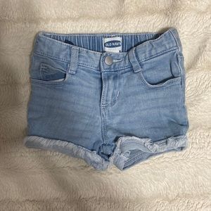 Toddler girl denim shorts